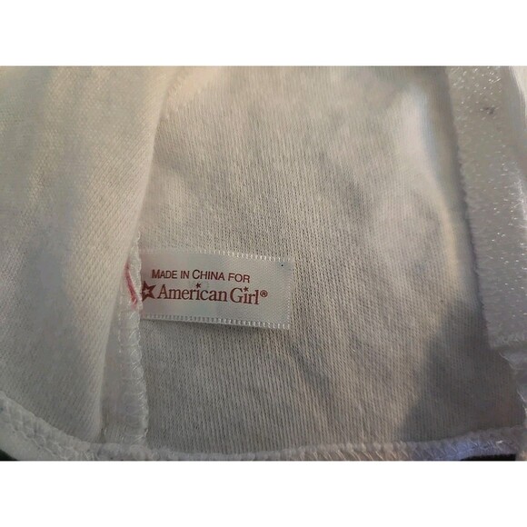 AMERICAN GIRL Bitty Baby Twin FLOWER PRINT Tee Shirt & Pink Pants Doll Clothes - Picture 4 of 7